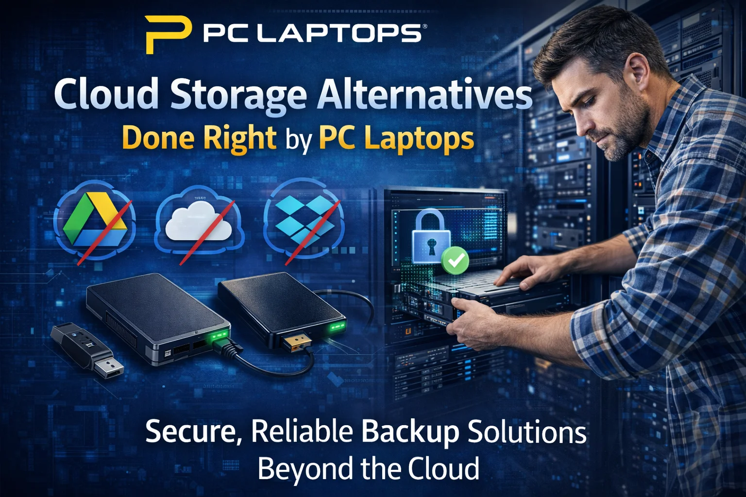 Cloud Storage Alternatives Done Right by PC Laptops